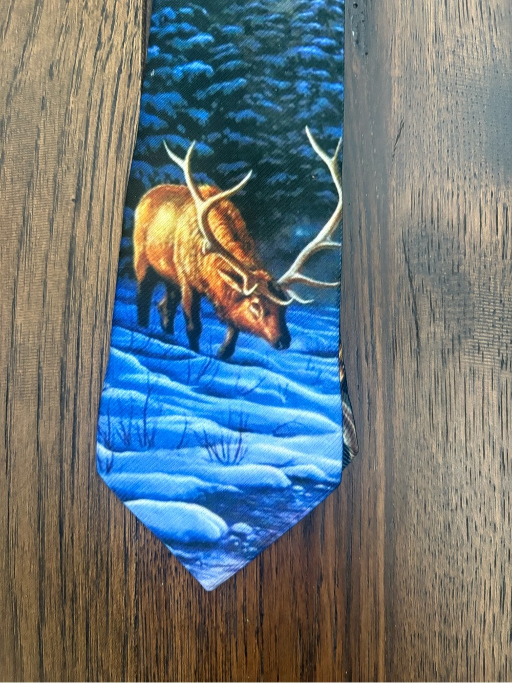 🦌 Elk Deer Wildlife Novelty Tie 🦌